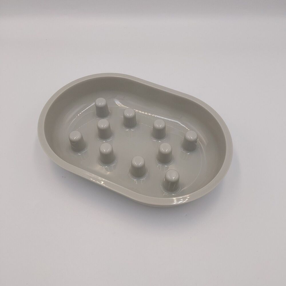 Sure Feed Sureflap Pet Fedeer- Cat Slow Feeder Single Bowl Grey